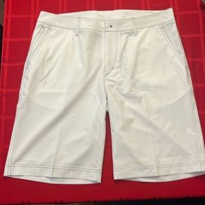 Loft 8 degrees white golf shorts.  38 inch waist, very hard to find!